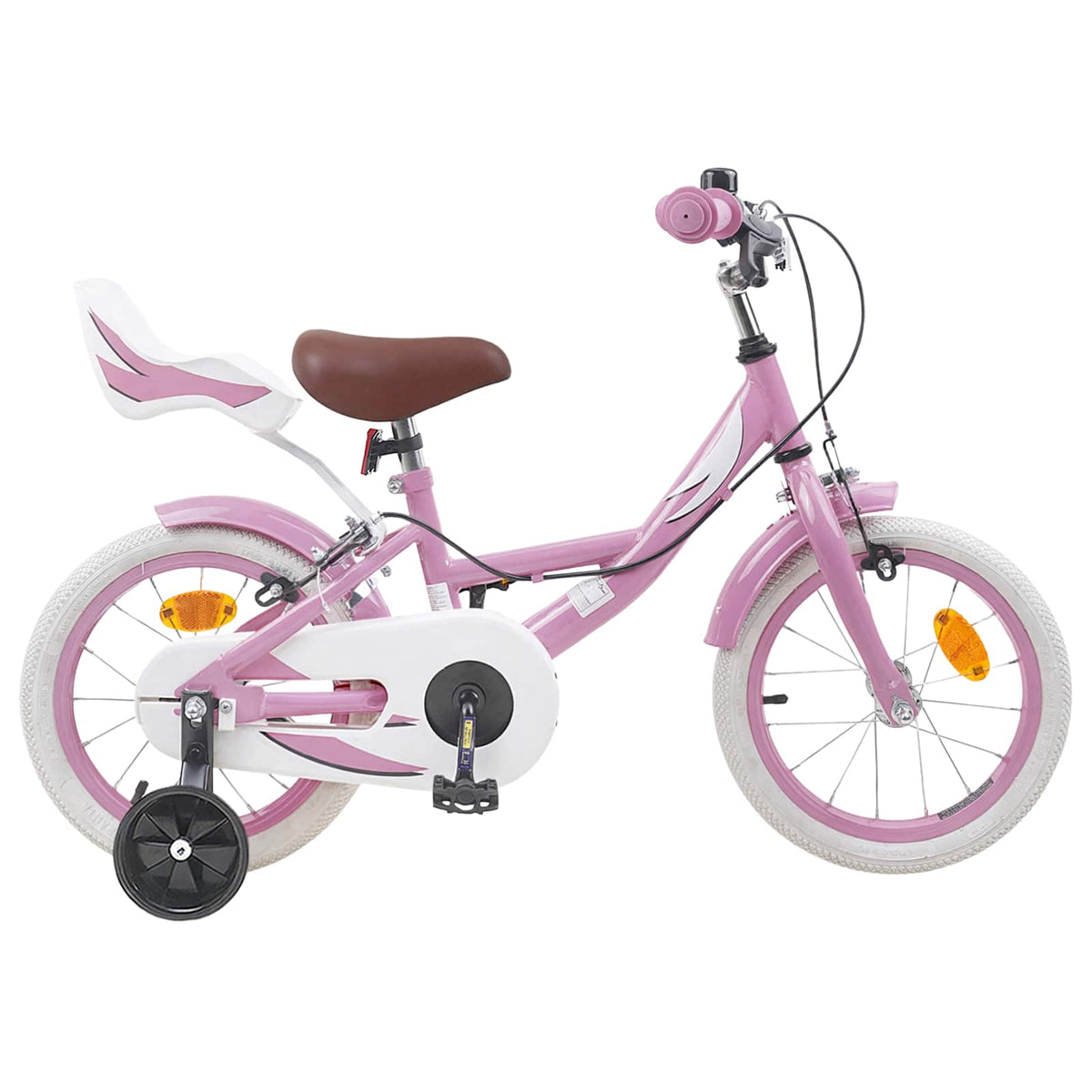 Børnecykel 14 tommer anbefalet til 3-5 år gammel Lys pink