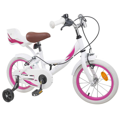 Børnecykel 12 tommer til 2-4 år gamle Hvid