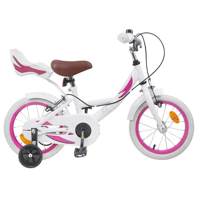 Børnecykel 12 tommer til 2-4 år gamle Hvid