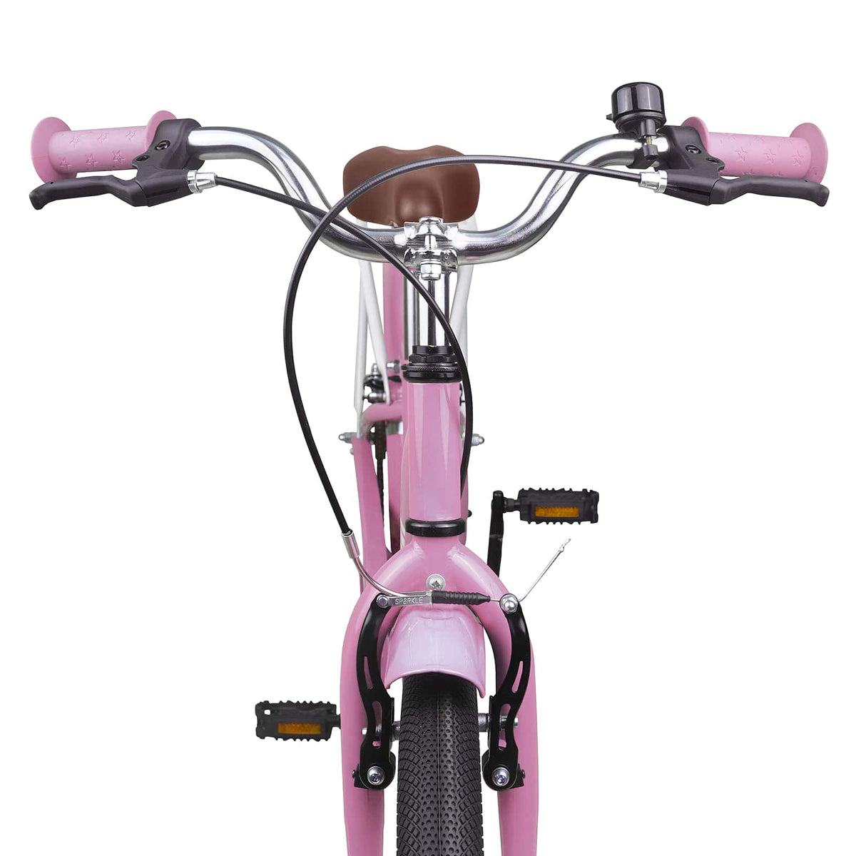 Børnecykel 18 tommer til 5-7 år gammel Lys pink