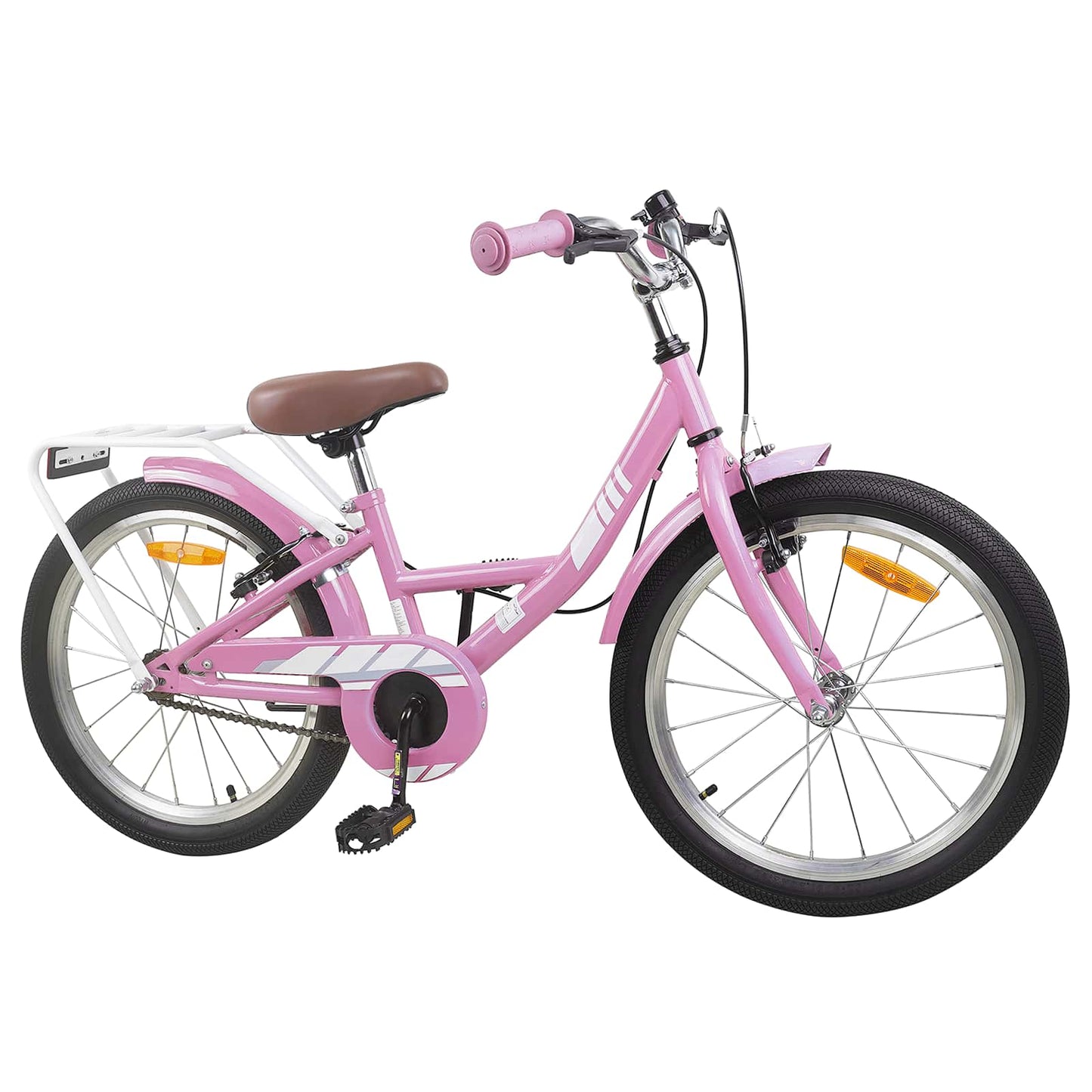 Børnecykel 20 tommer til børn i alderen 6-11 år Lys pink