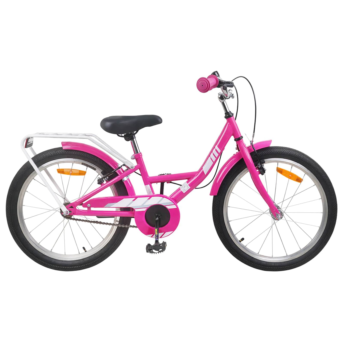 Børnecykel 18 tommer til 5-7 år gammel Lyserød