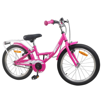 Børnecykel 20 tommer til børn i alderen 6-11 år Lyserød