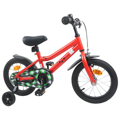 Børnecykel 12 tommer til 2-4 år gamle Rød