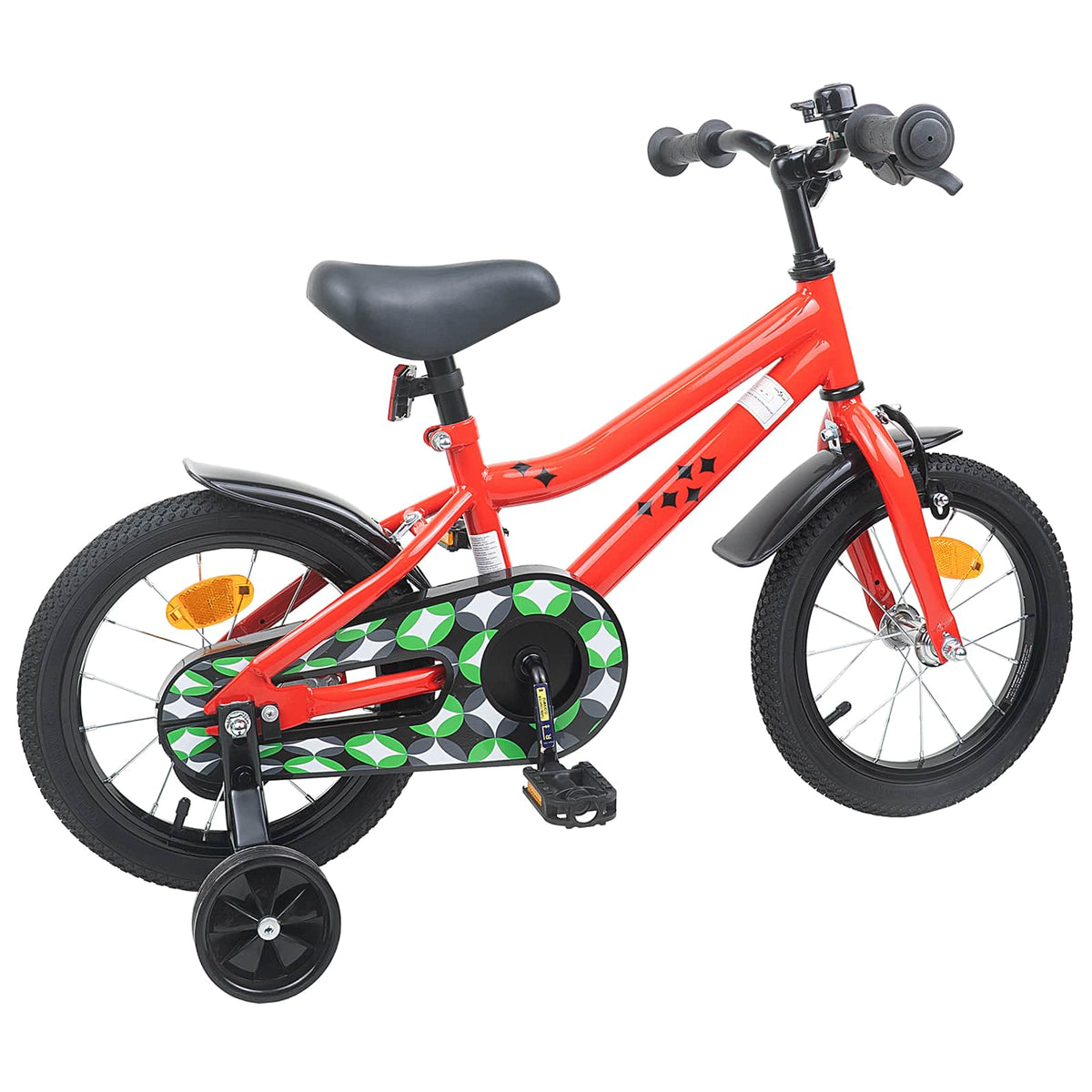 Børnecykel 12 tommer til 2-4 år gamle Rød