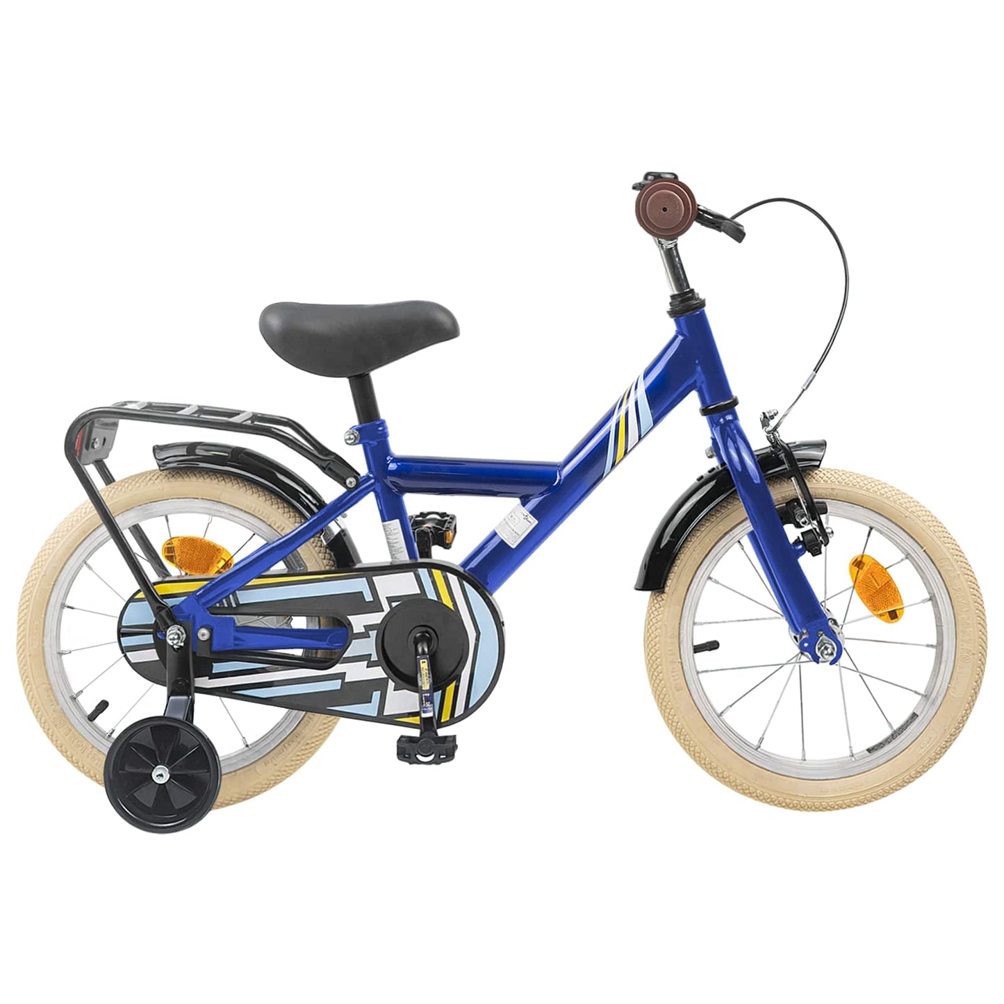 Børnecykel 12 tommer til 2-4 år gamle Mørk blå