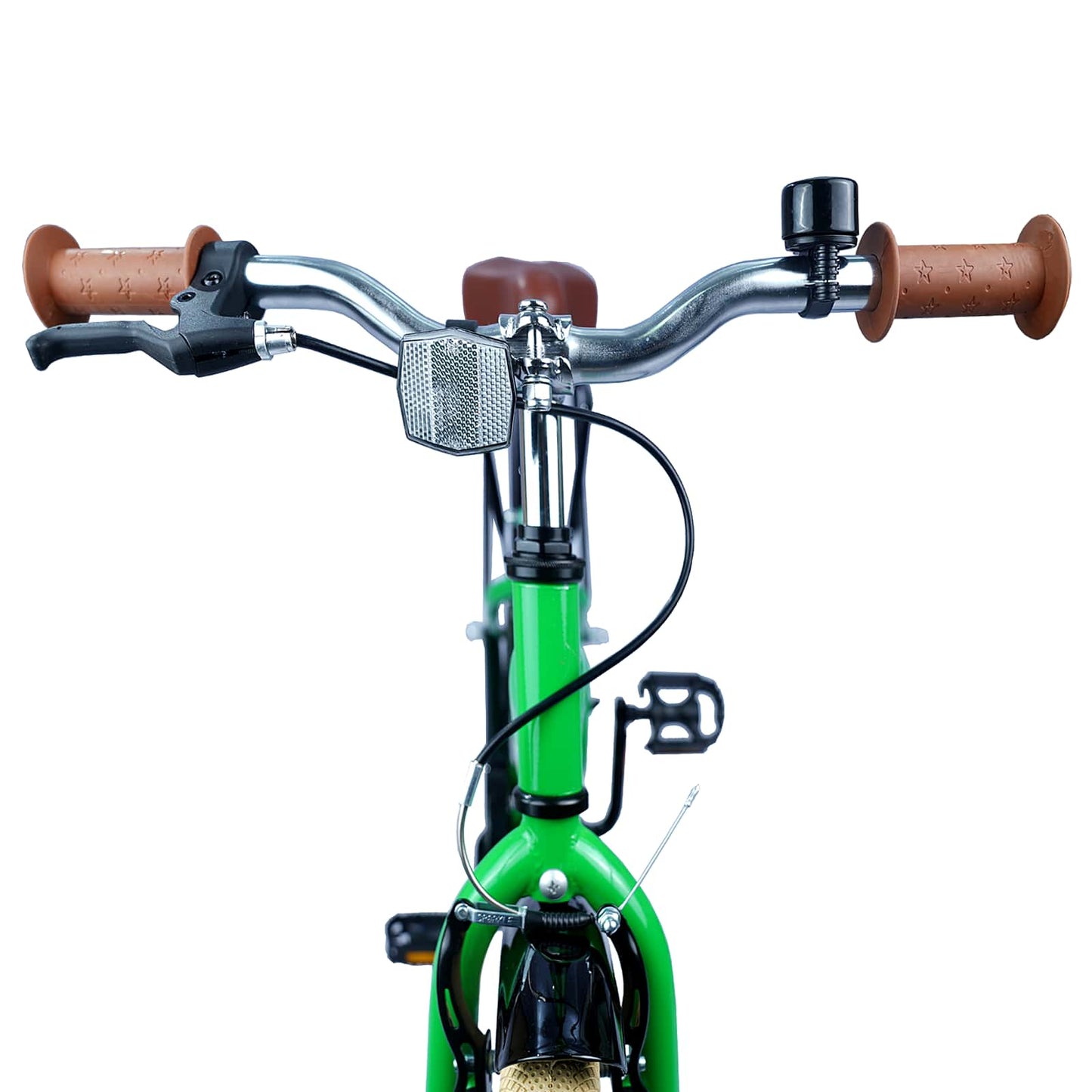 Børnecykel 18 tommer til 5-7 år gammel Grøn