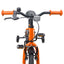 Børnecykel 12 tommer til 2-4 år gamle Orange