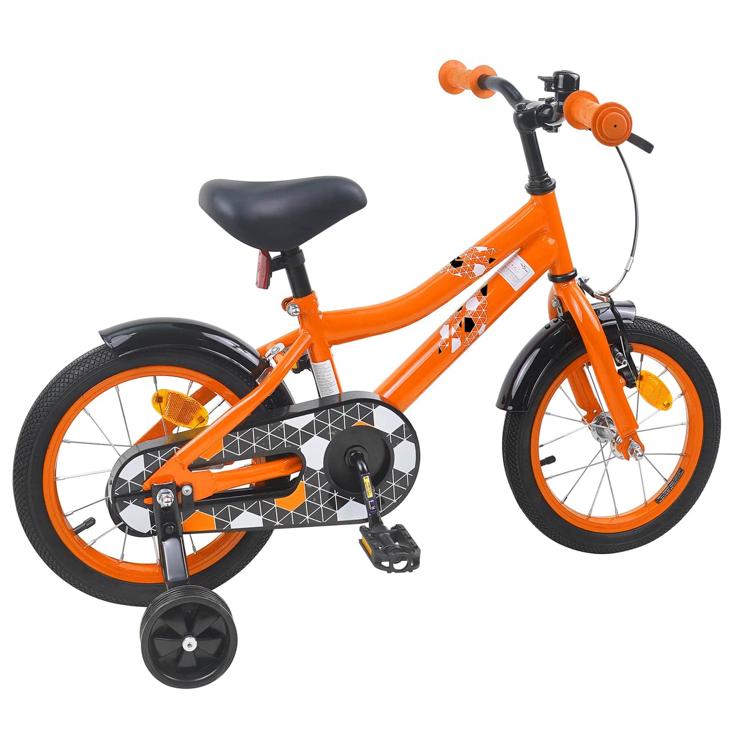 Børnecykel 12 tommer til 2-4 år gamle Orange
