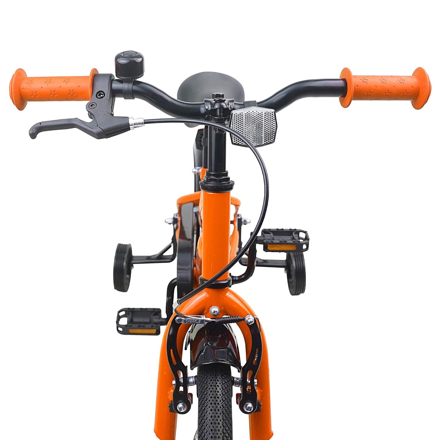 Børnecykel 16 tommer til 4-6 år gamle Orange