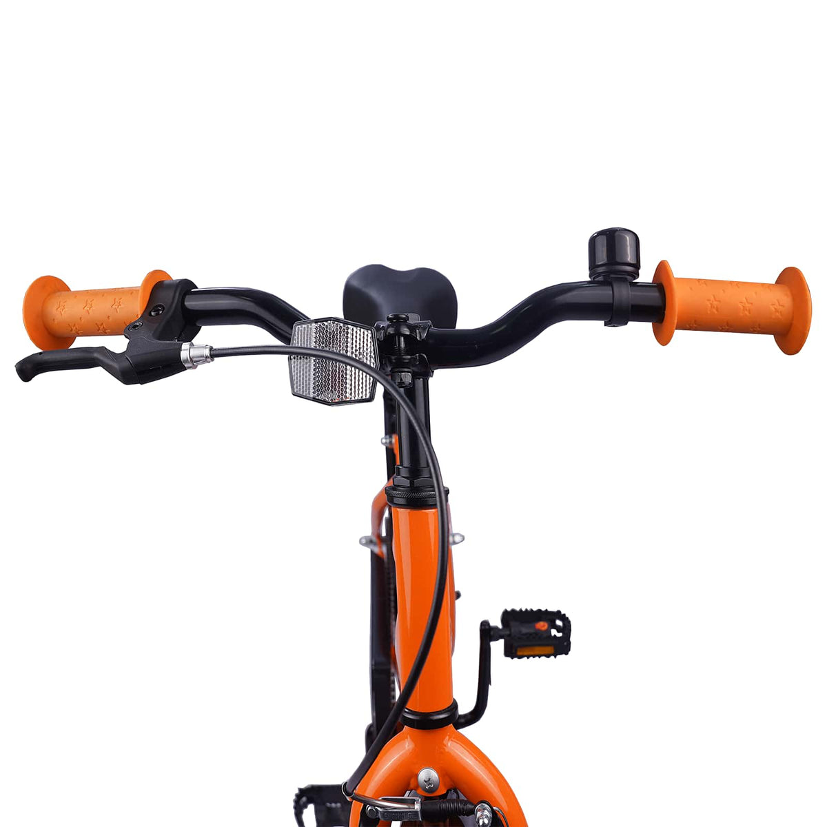Børnecykel 18 tommer til 5-7 år gammel Orange