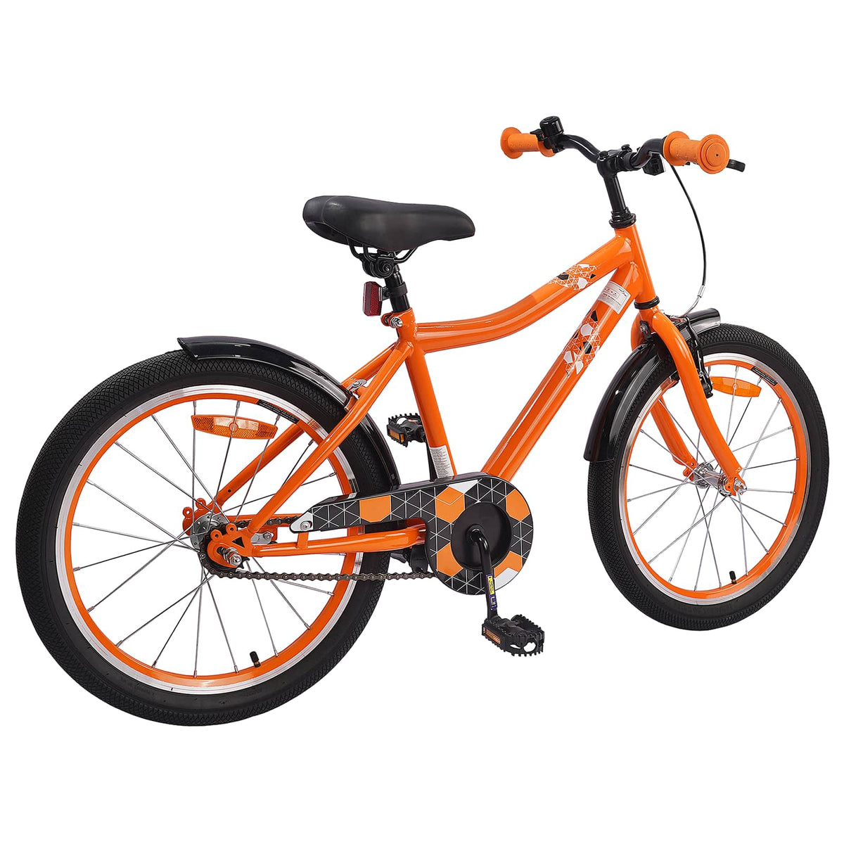 Børnecykel 20 tommer til børn i alderen 6-11 år Orange