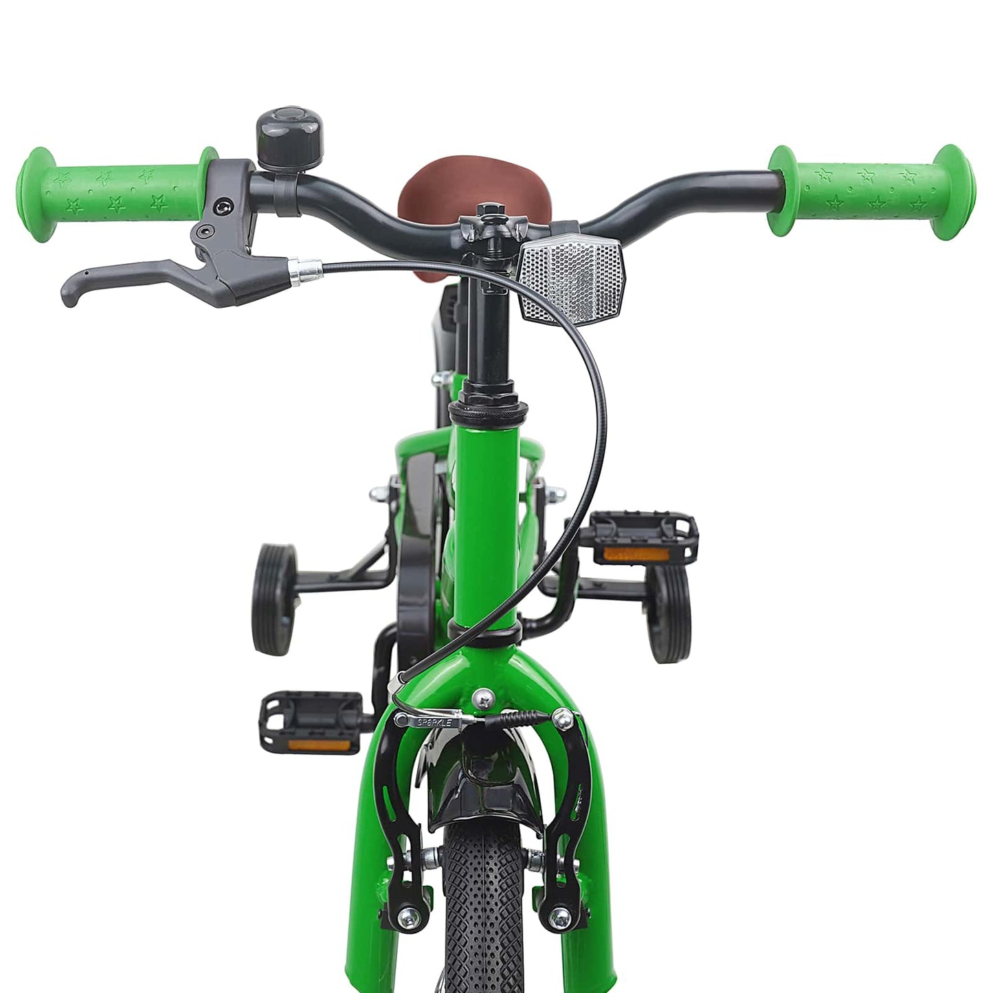 Børnecykel 12 tommer til 2-4 år gamle Grøn
