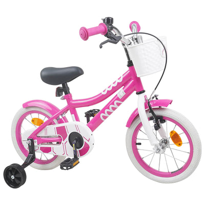 Børnecykel 16 tommer til 4-6 år gamle Lyserød