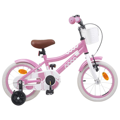 Børnecykel 16 tommer til 4-6 år gamle Lys pink