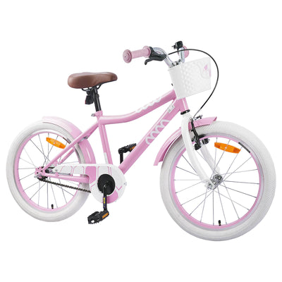 Børnecykel 20 tommer til børn i alderen 6-11 år Lys pink