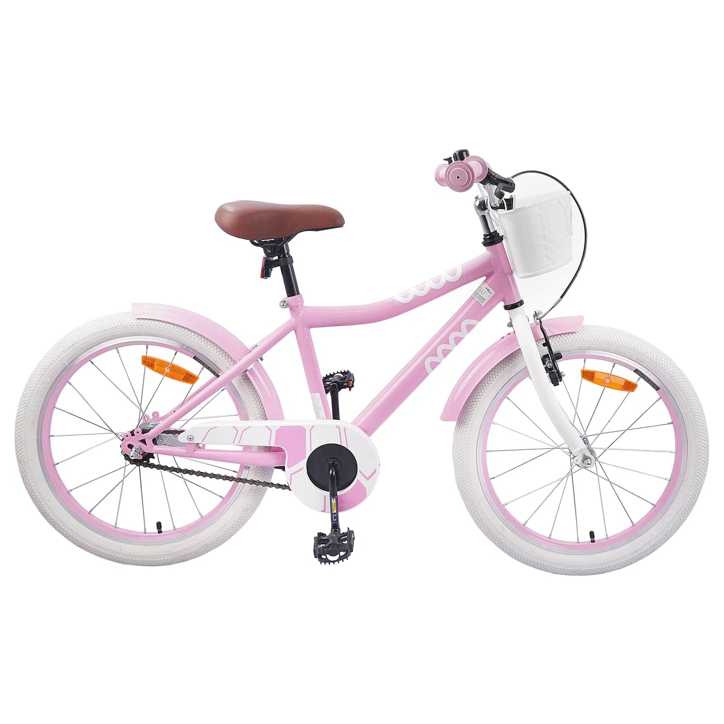 Børnecykel 20 tommer til børn i alderen 6-11 år Lys pink