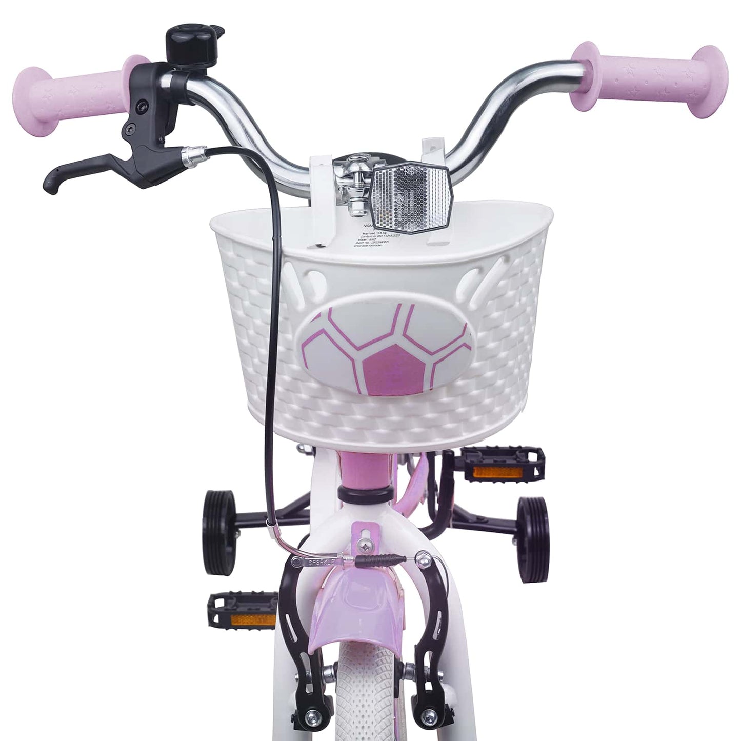 Børnecykel 12 tommer til 2-4 år gamle Lilla