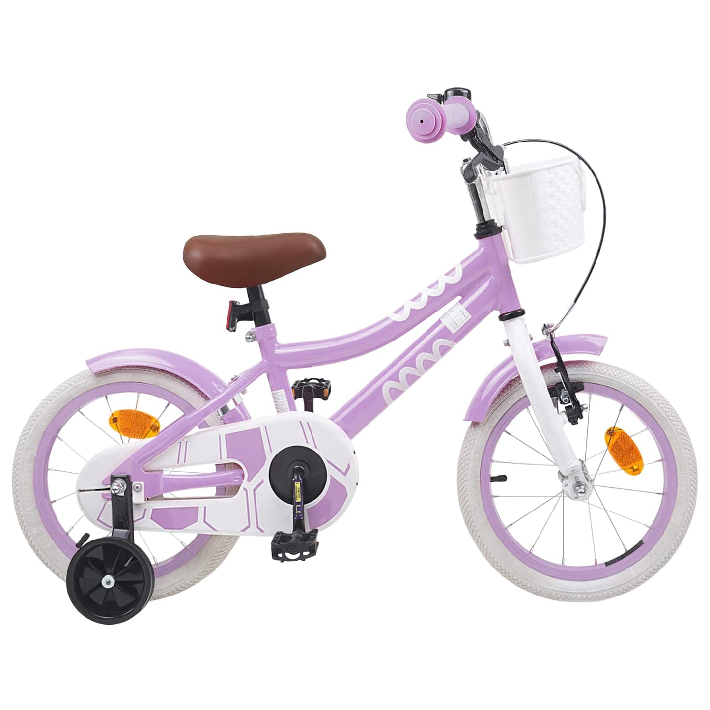 Børnecykel 12 tommer til 2-4 år gamle Lilla