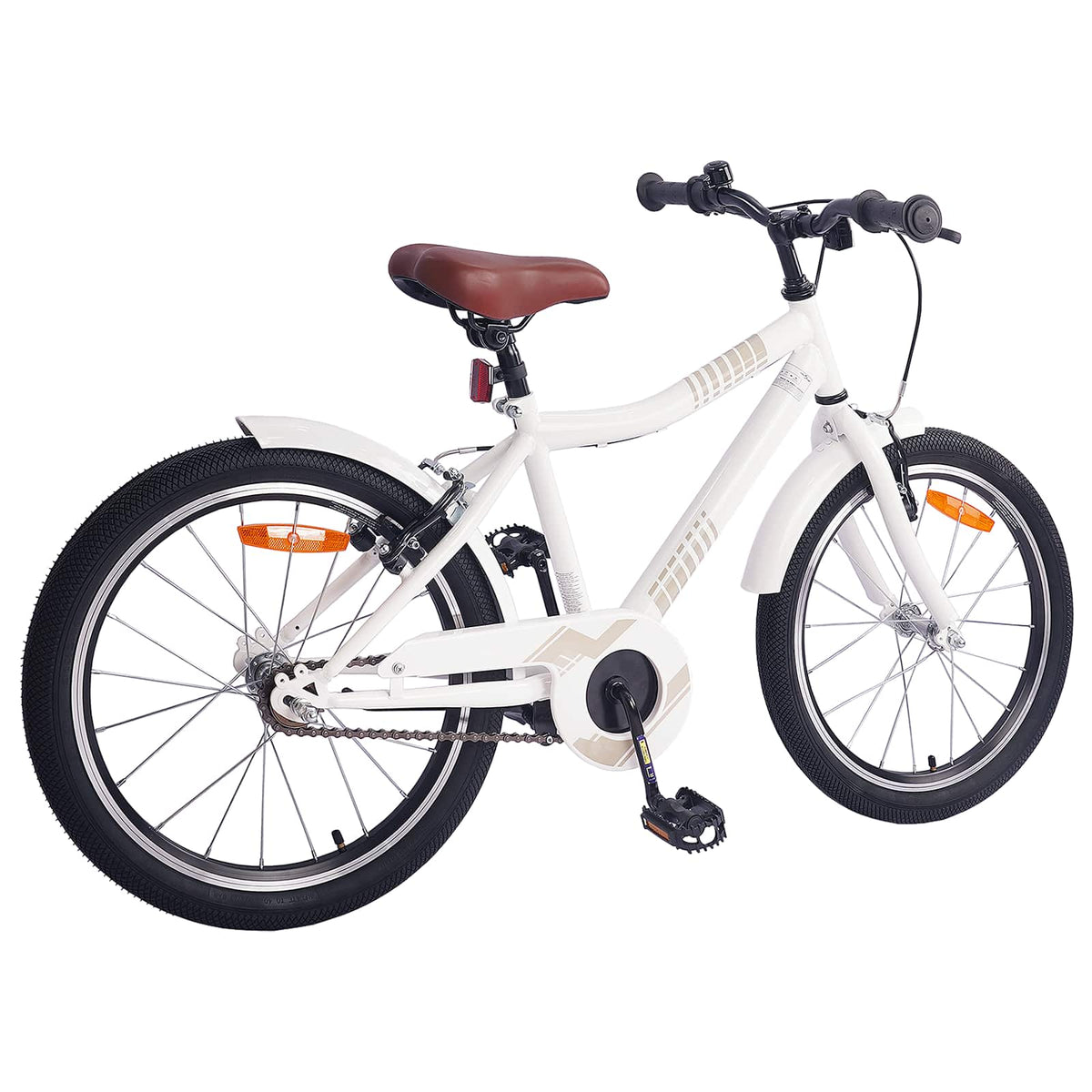 Børnecykel 24 tommer til 8-12 år hvid