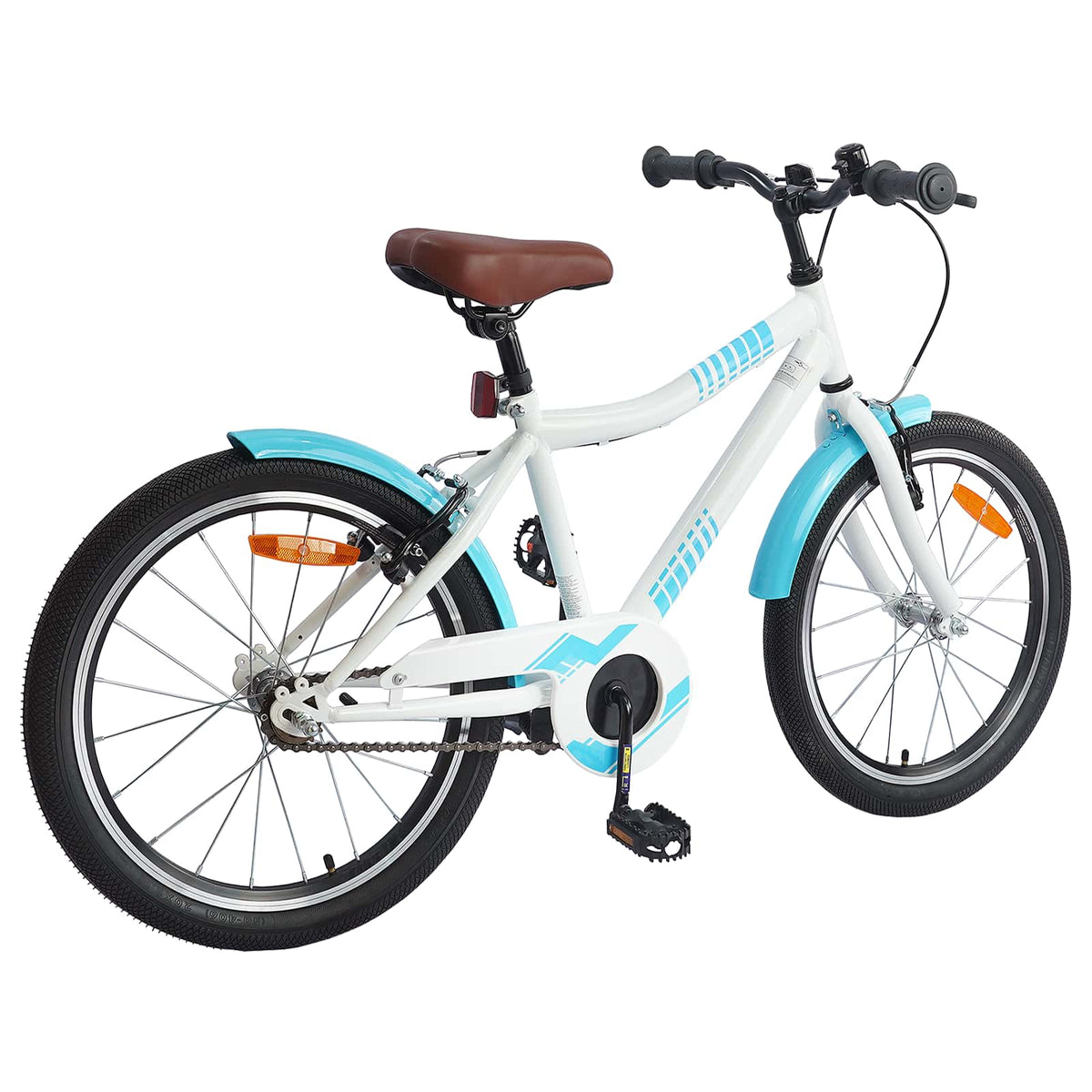 Børnecykel 20 tommer til børn i alderen 6-11 år Lys blå