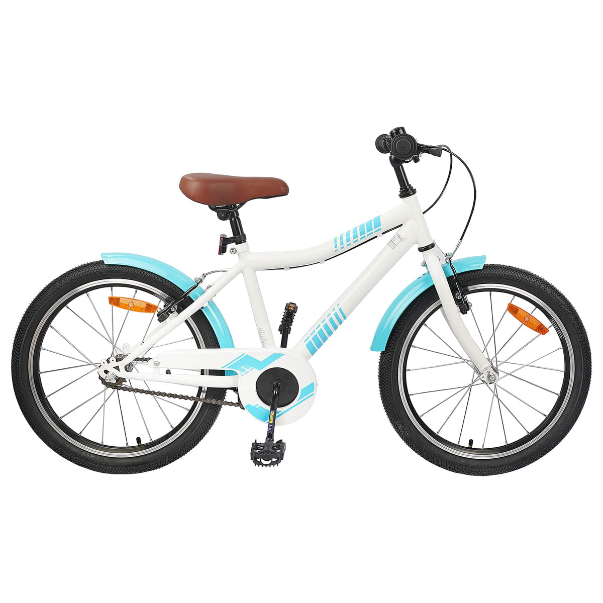 Børnecykel 20 tommer til børn i alderen 6-11 år Lys blå