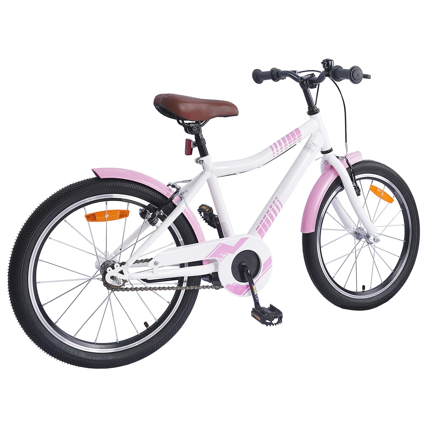 Børnecykel 20 tommer til børn i alderen 6-11 år Lys pink