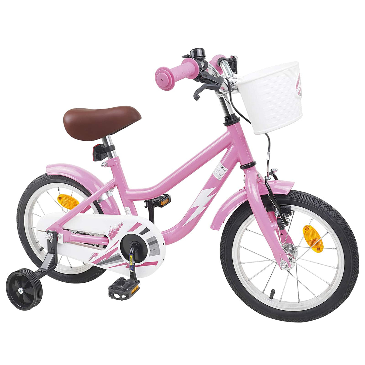 Børnecykel 12 tommer til 2-4 år gamle Lys pink