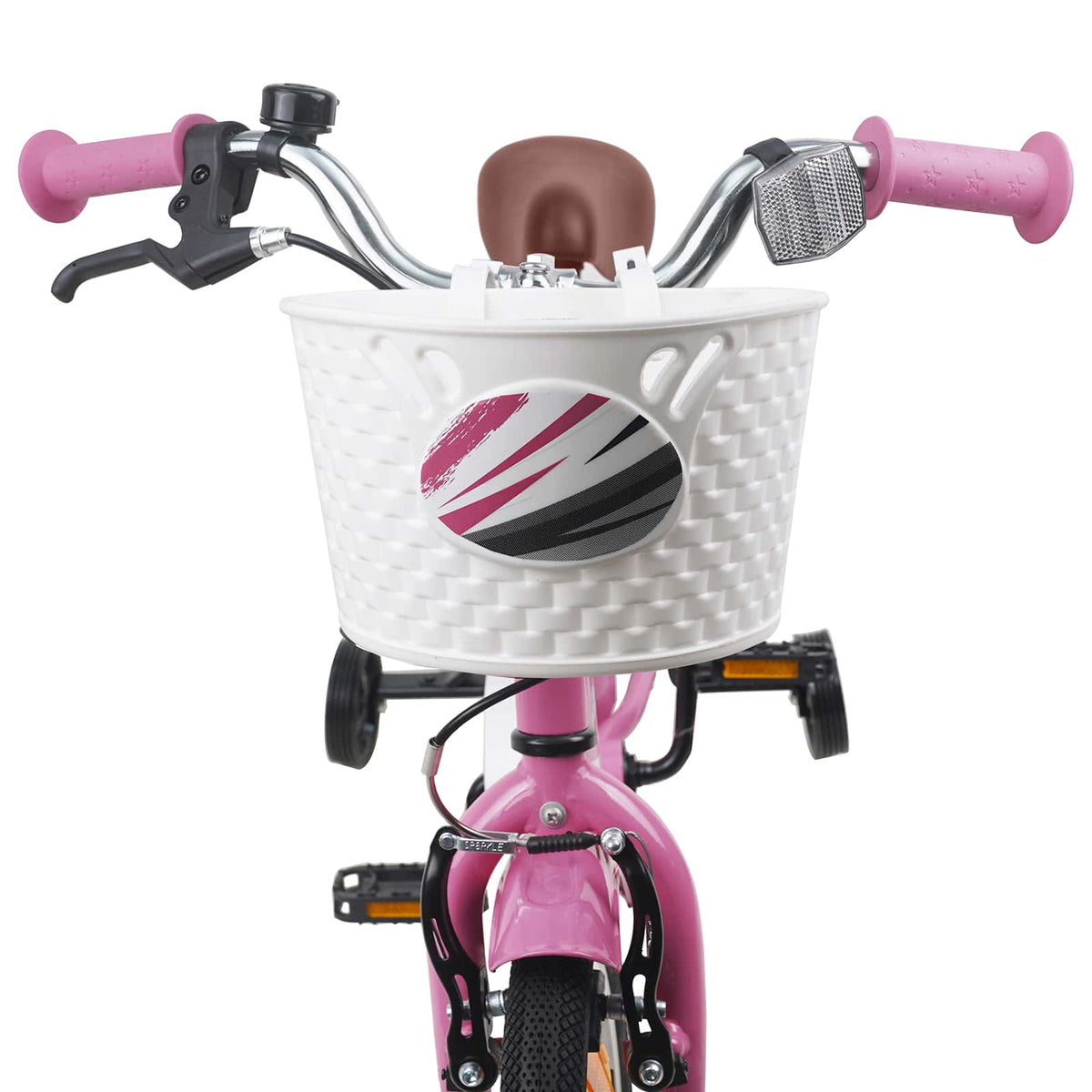Børnecykel 16 tommer til 4-6 år gamle Lys pink
