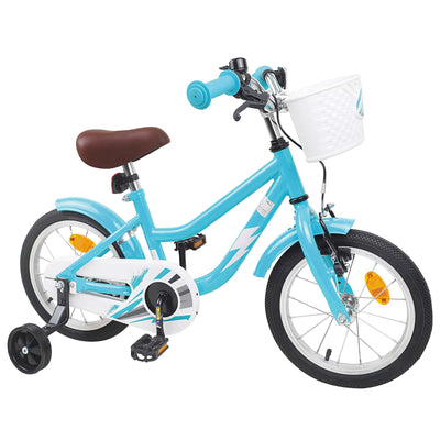 Børnecykel 16 tommer til 4-6 år gamle Lyseblå