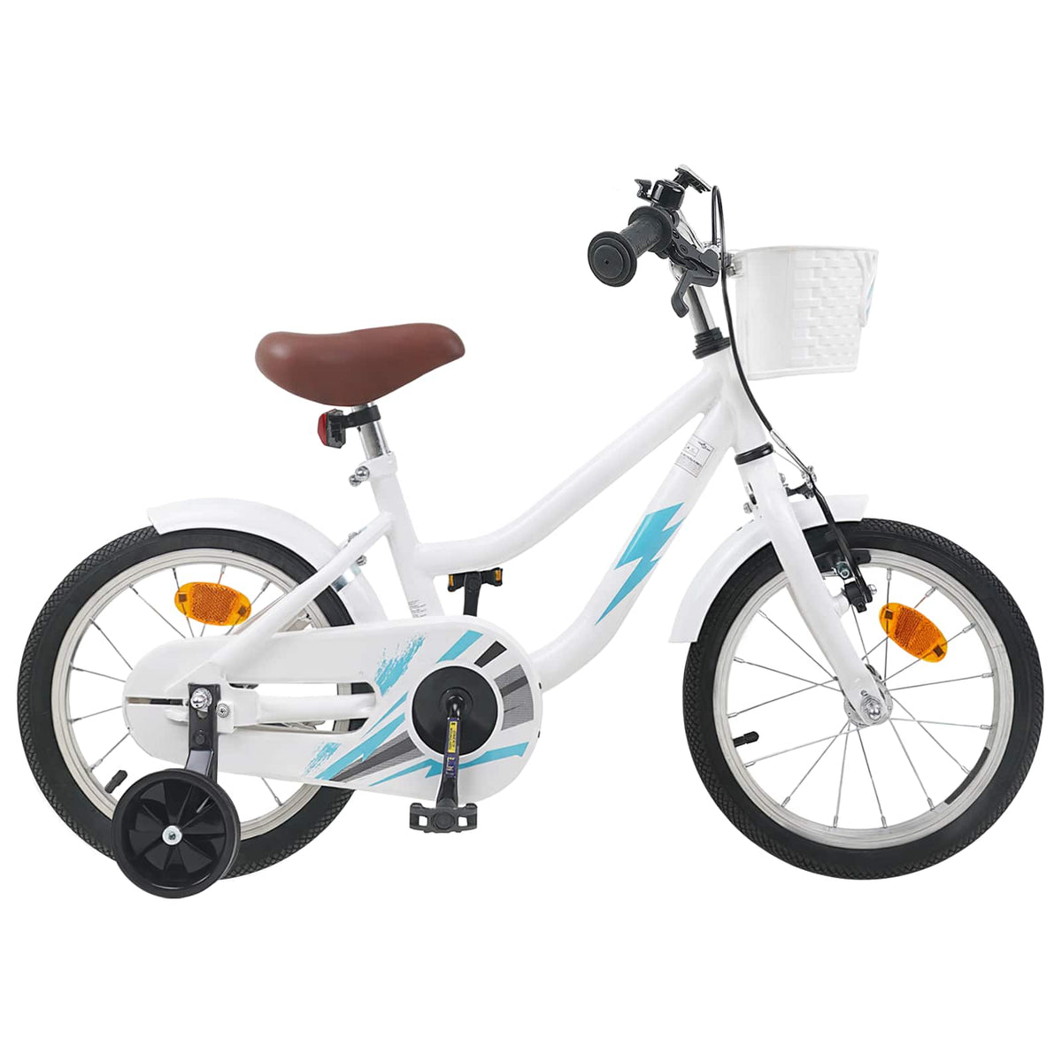 Børnecykel 12 tommer til 2-4 år gamle Hvid