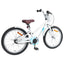Børnecykel 18 tommer til 5-7 år gammel Hvid