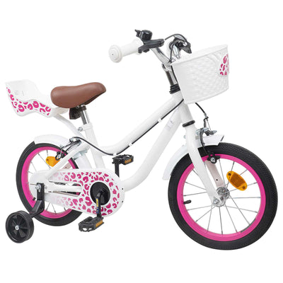Børnecykel 12 tommer til 2-4 år gamle Hvid