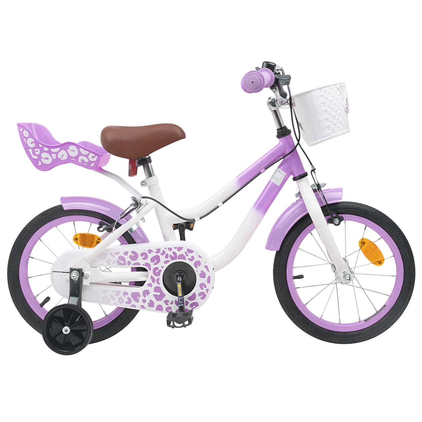 Børnecykel 12 tommer til 2-4 år gamle Lilla