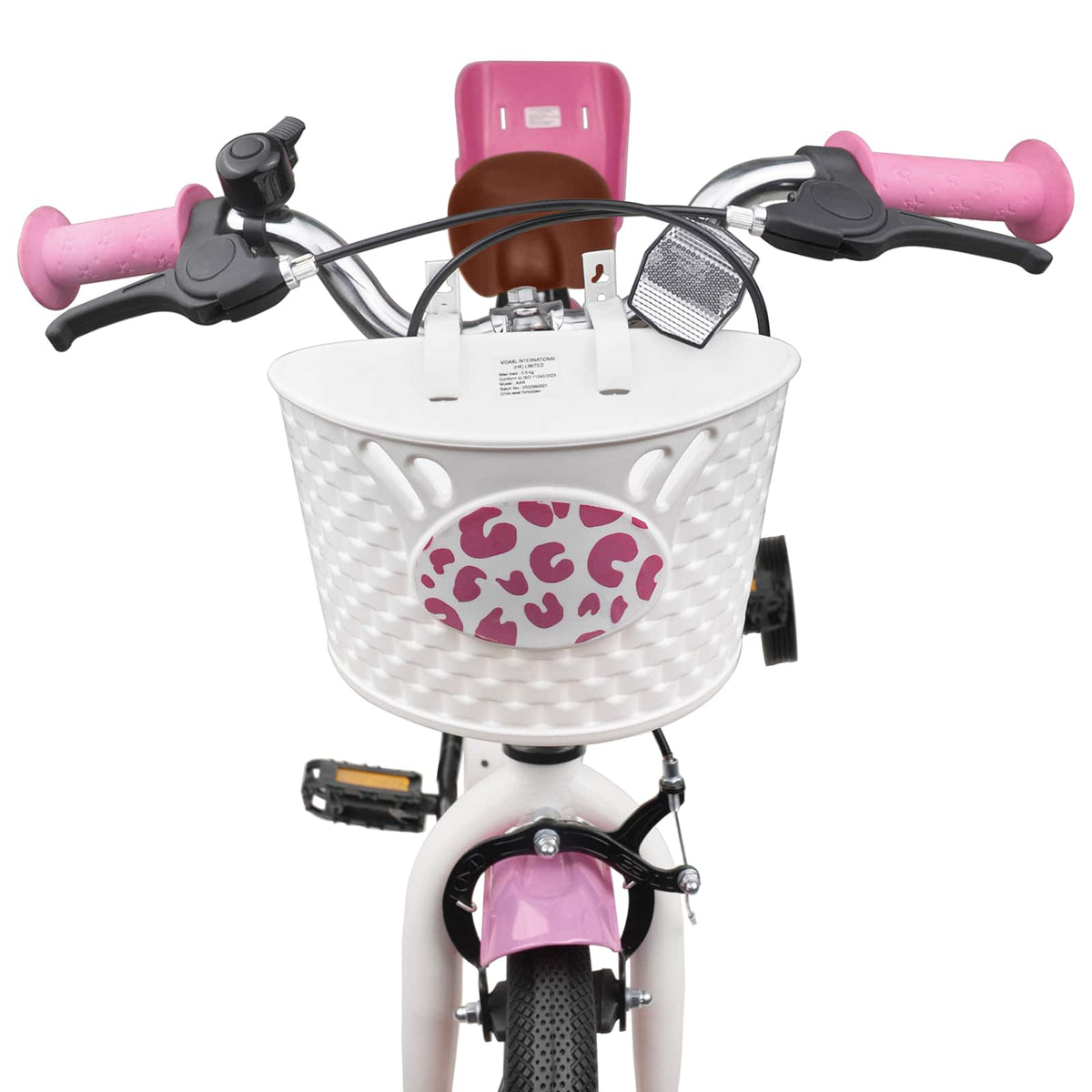 Børnecykel 12 tommer til 2-4 år gamle Lys pink