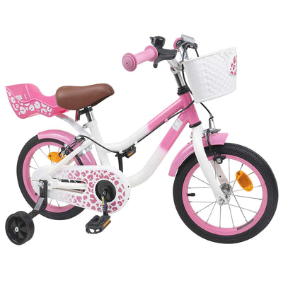 Børnecykel 12 tommer til 2-4 år gamle Lys pink