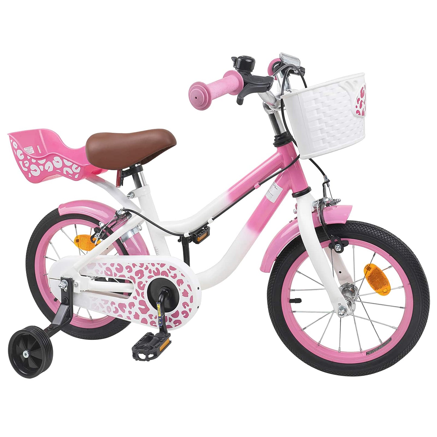 Børnecykel 14 tommer anbefalet til 3-5 år gammel Lys pink