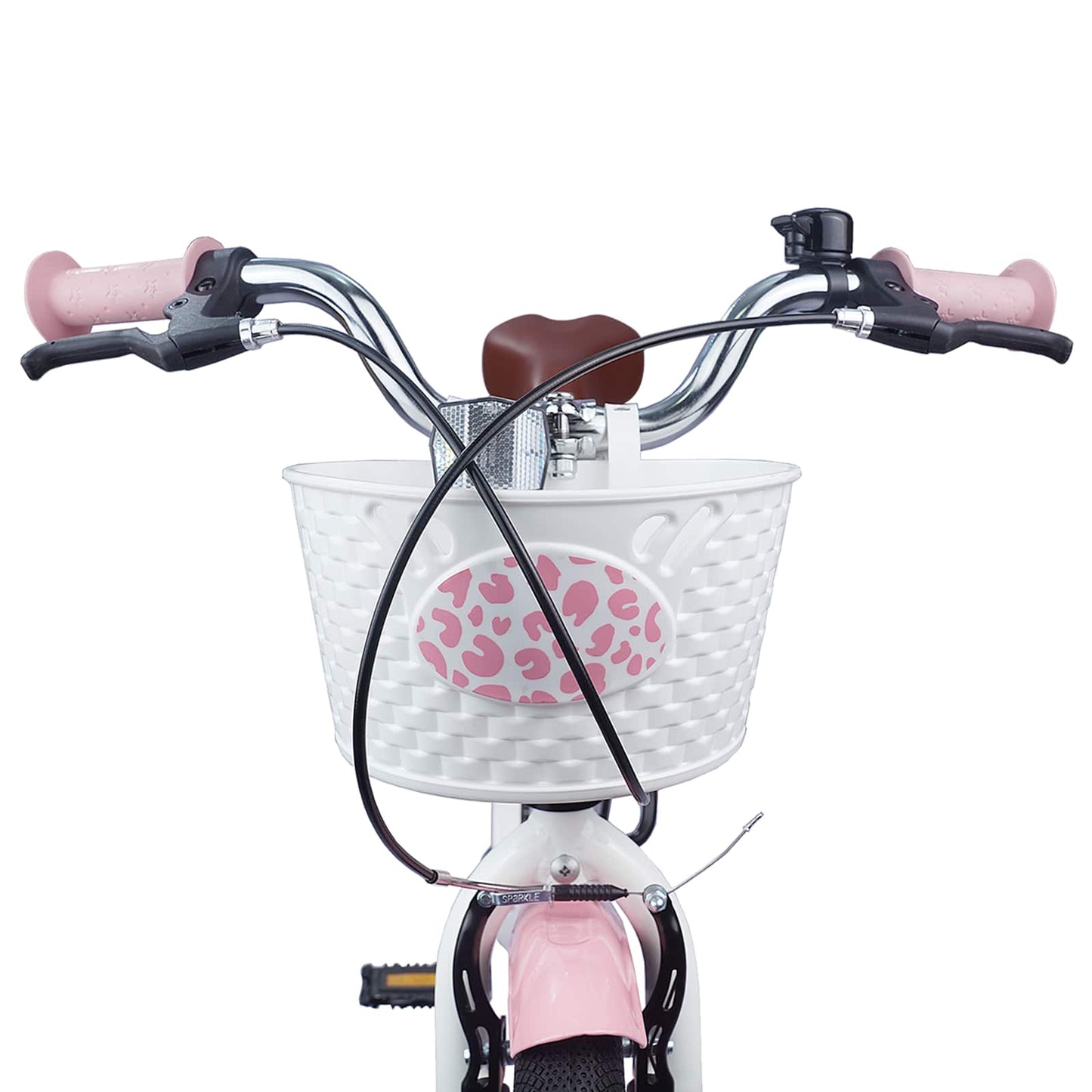 Børnecykel 18 tommer til 5-7 år gammel Lys pink