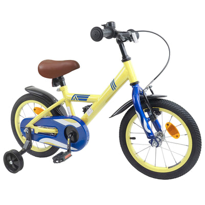 Børnecykel 12 tommer til 2-4 år gamle Gul