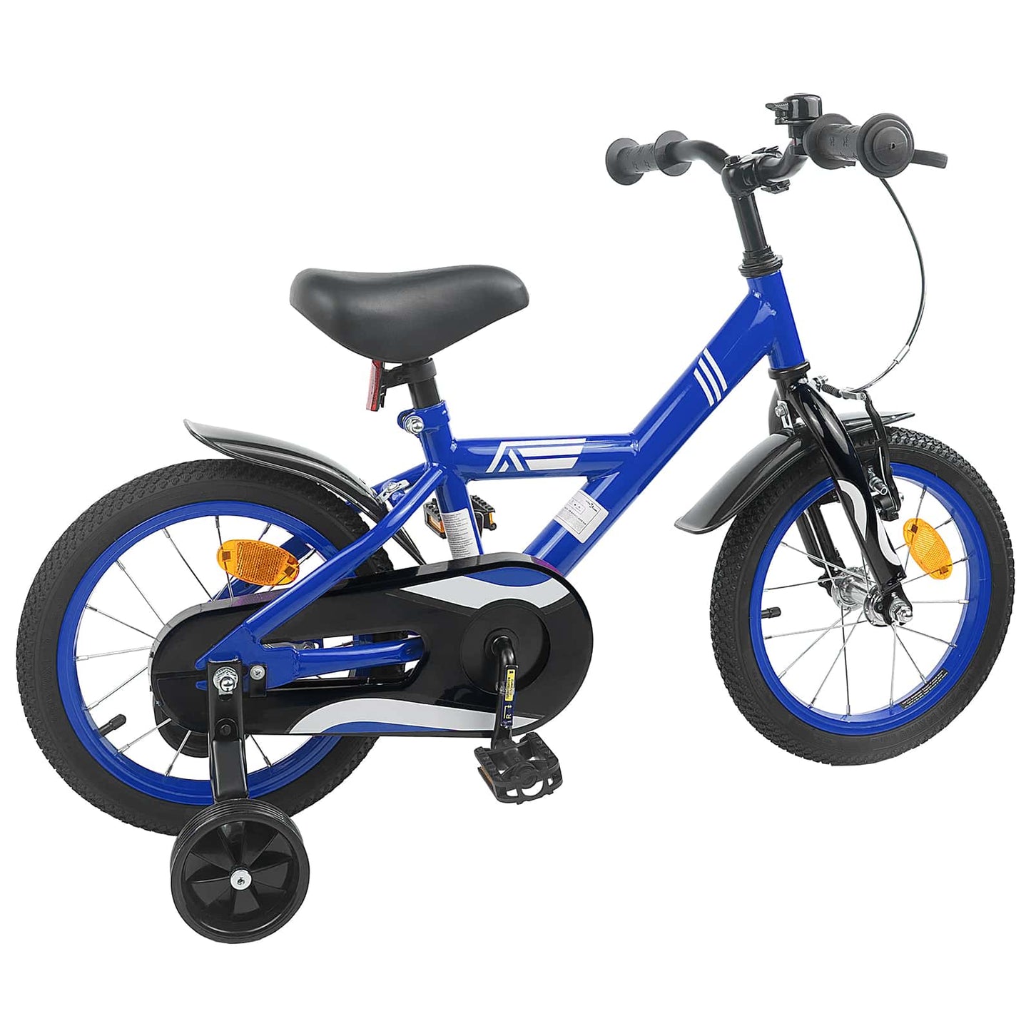 Børnecykel 14 tommer anbefalet til 3-5 år gammel Mørk blå