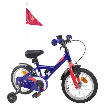 Børnecykel 12 tommer til 2-4 år gamle Mørk blå