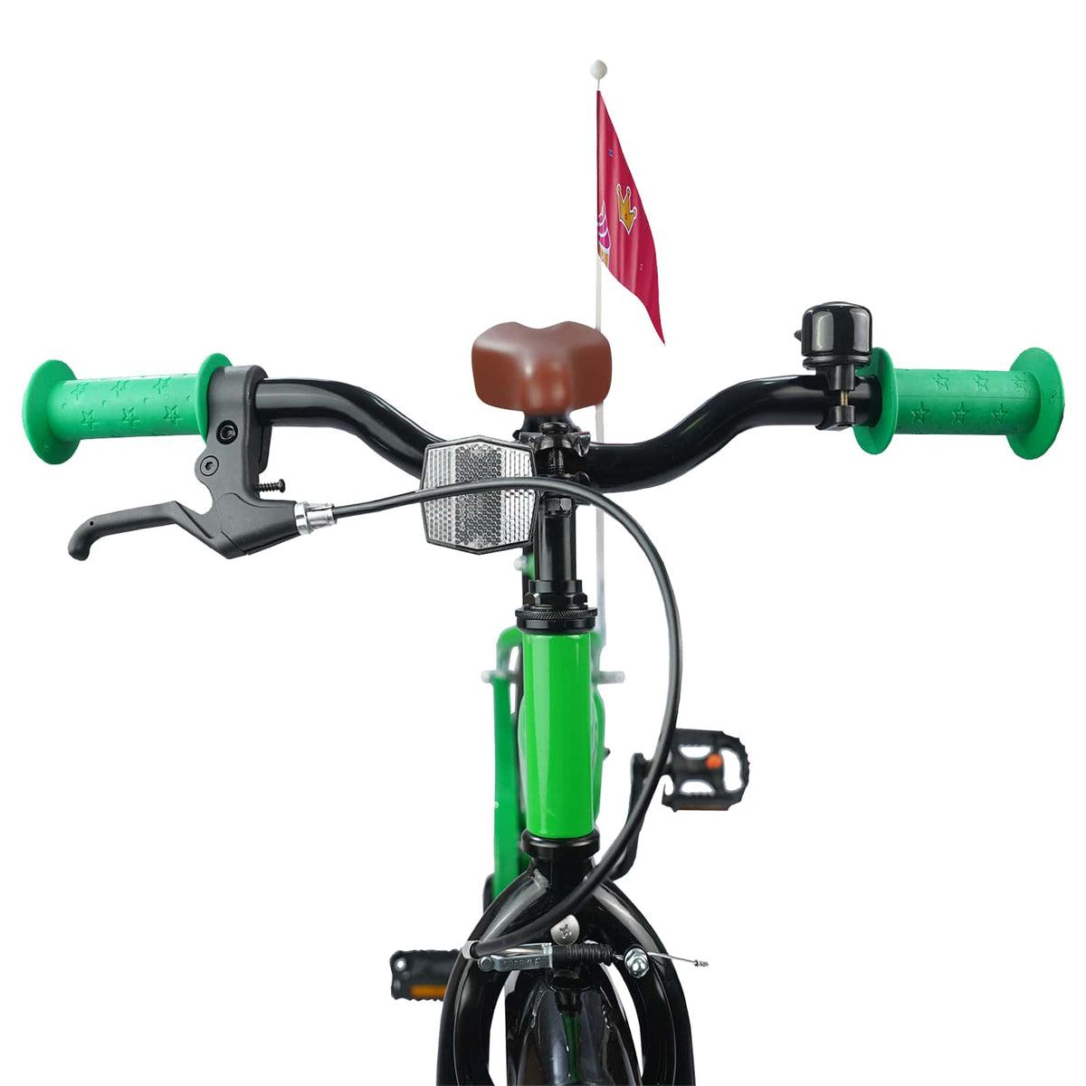Børnecykel 20 tommer til børn i alderen 6-11 år Grøn