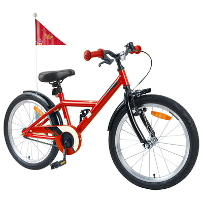 Børnecykel 20 tommer til børn i alderen 6-11 år Rød