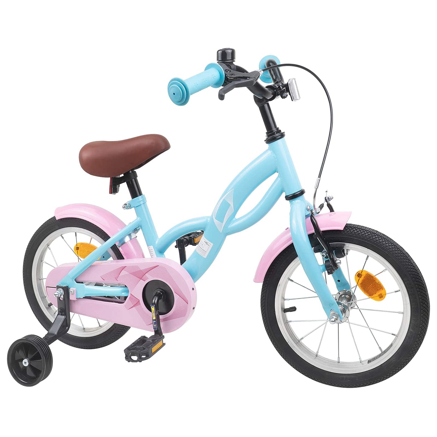 Børnecykel 12 tommer til 2-4 år gamle Lyseblå