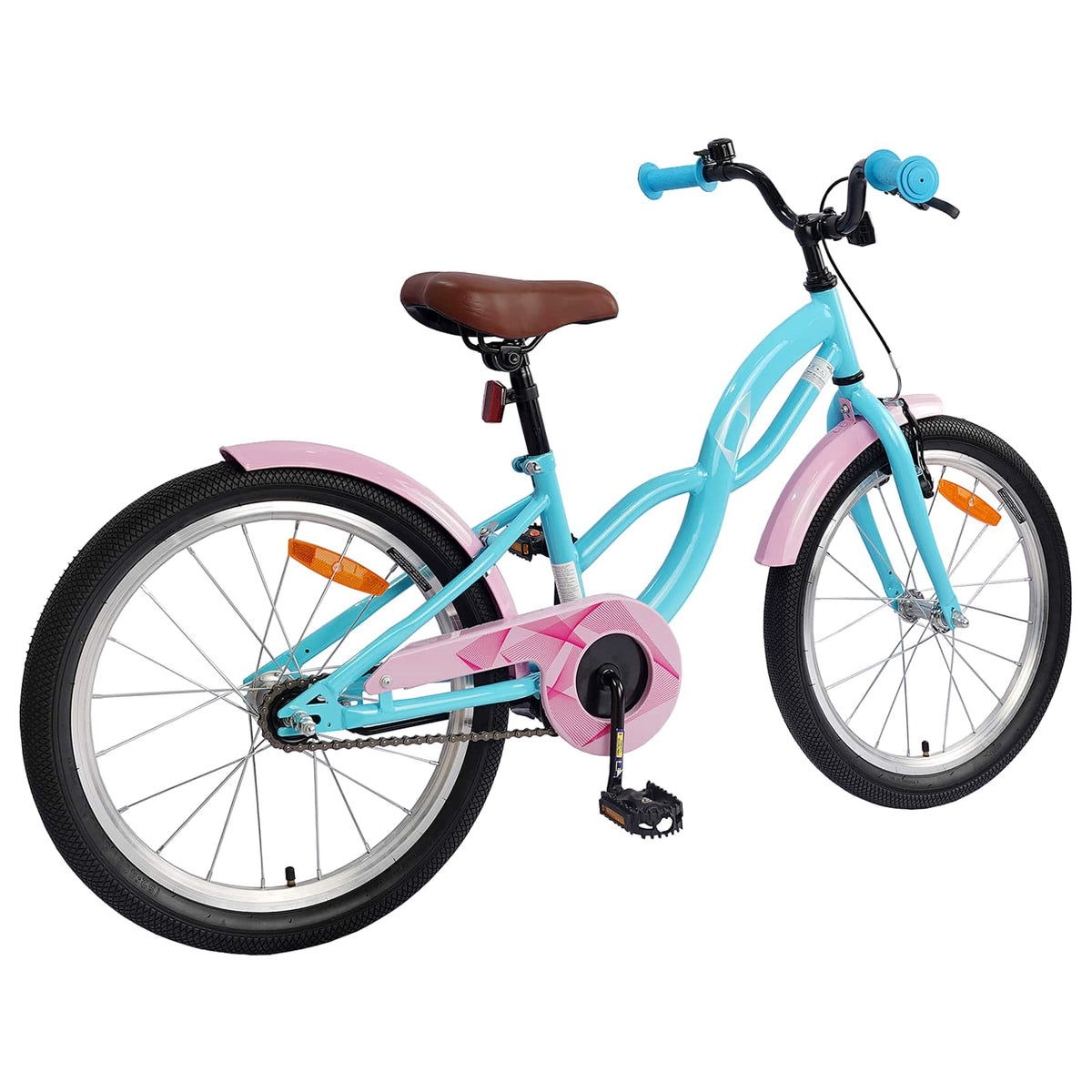 Børnecykel 20 tommer til børn i alderen 6-11 år Lyseblå