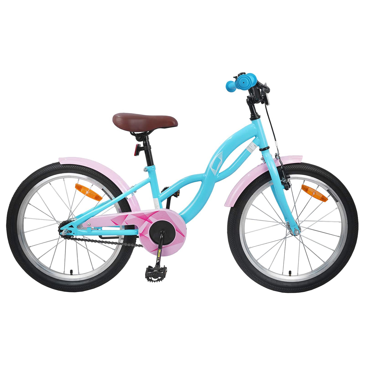 Børnecykel 20 tommer til børn i alderen 6-11 år Lyseblå