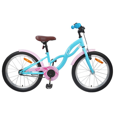 Børnecykel 20 tommer til 6-11 år gamle Lyseblå