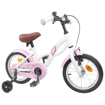Børnecykel 16 tommer til 4-6 år gamle Hvid