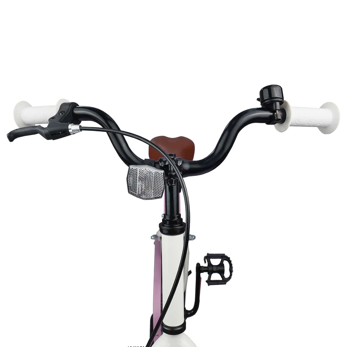 Børnecykel 20 tommer til børn i alderen 6-11 år Hvid