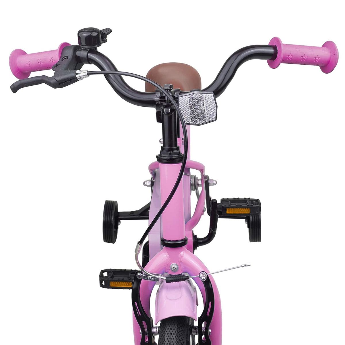 Børnecykel 12 tommer til 2-4 år gamle Lys pink